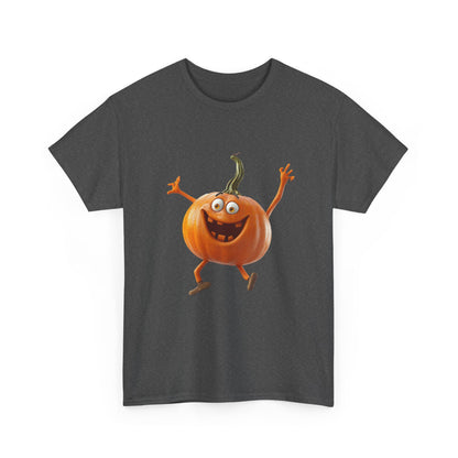 Dancing Pumpkin Halloween - Unisex Heavy Cotton Tee