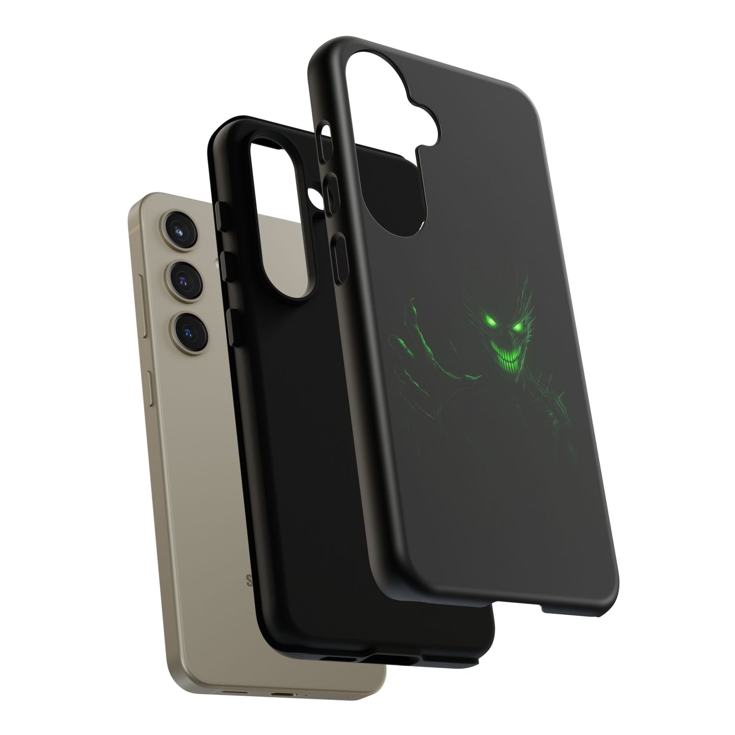 Phone Case - Spooky Green Glow Devil