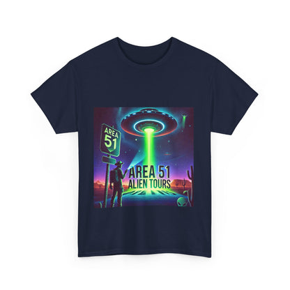 Area 51 Tours - Unisex Heavy Cotton Tee