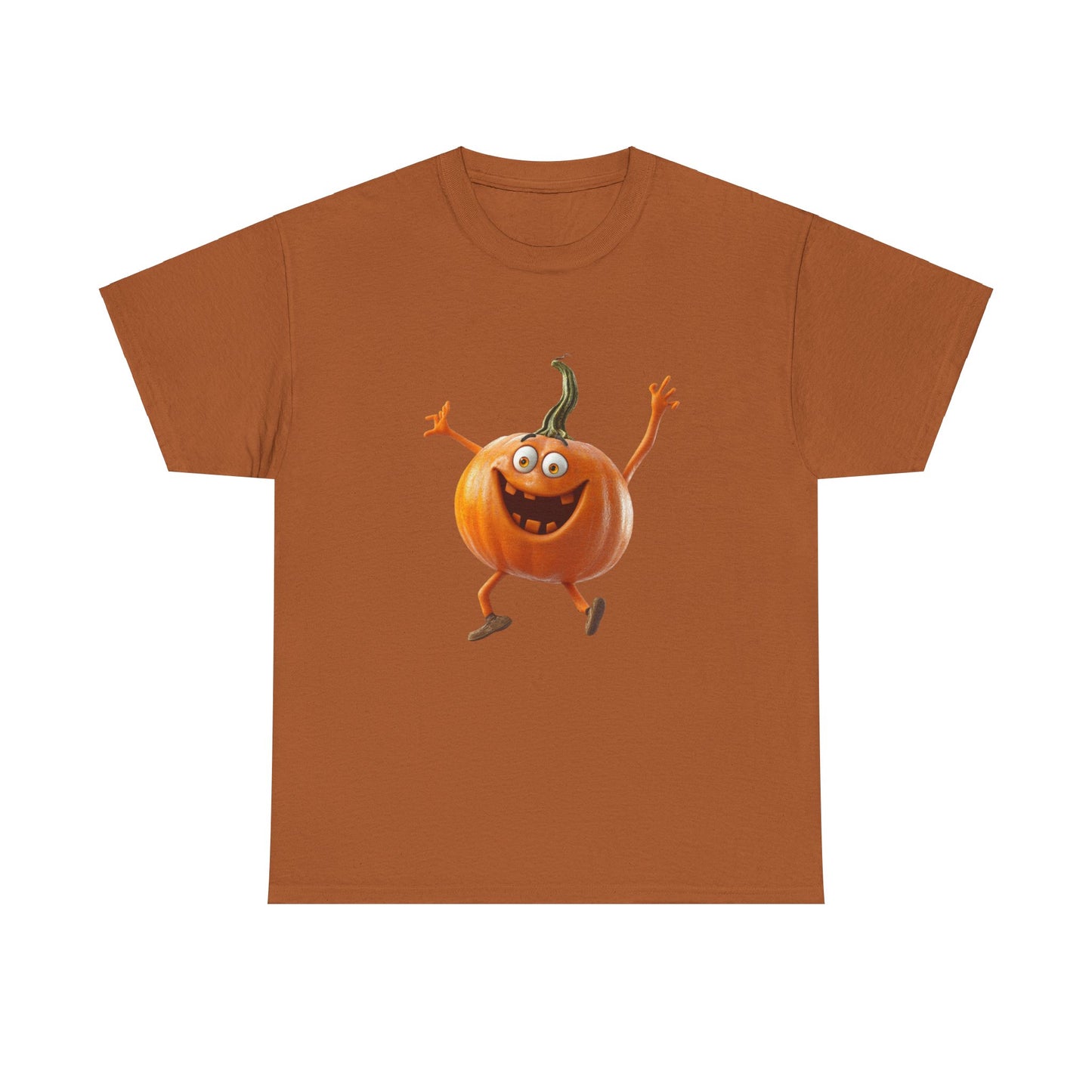 Dancing Pumpkin Halloween - Unisex Heavy Cotton Tee