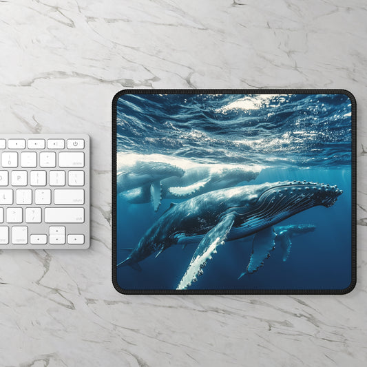 Humpback whales - Gaming Mouse Pad