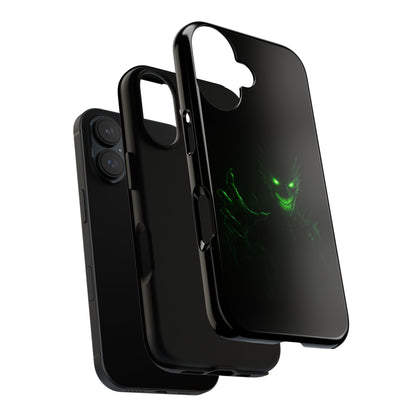 Phone Case - Spooky Green Glow Devil