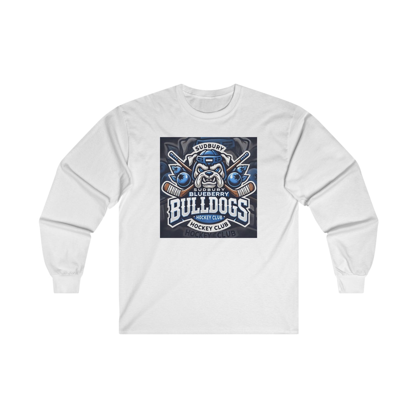 Sudbury Blueberry Bulldogs - Unisex Ultra Cotton Long Sleeve Tee