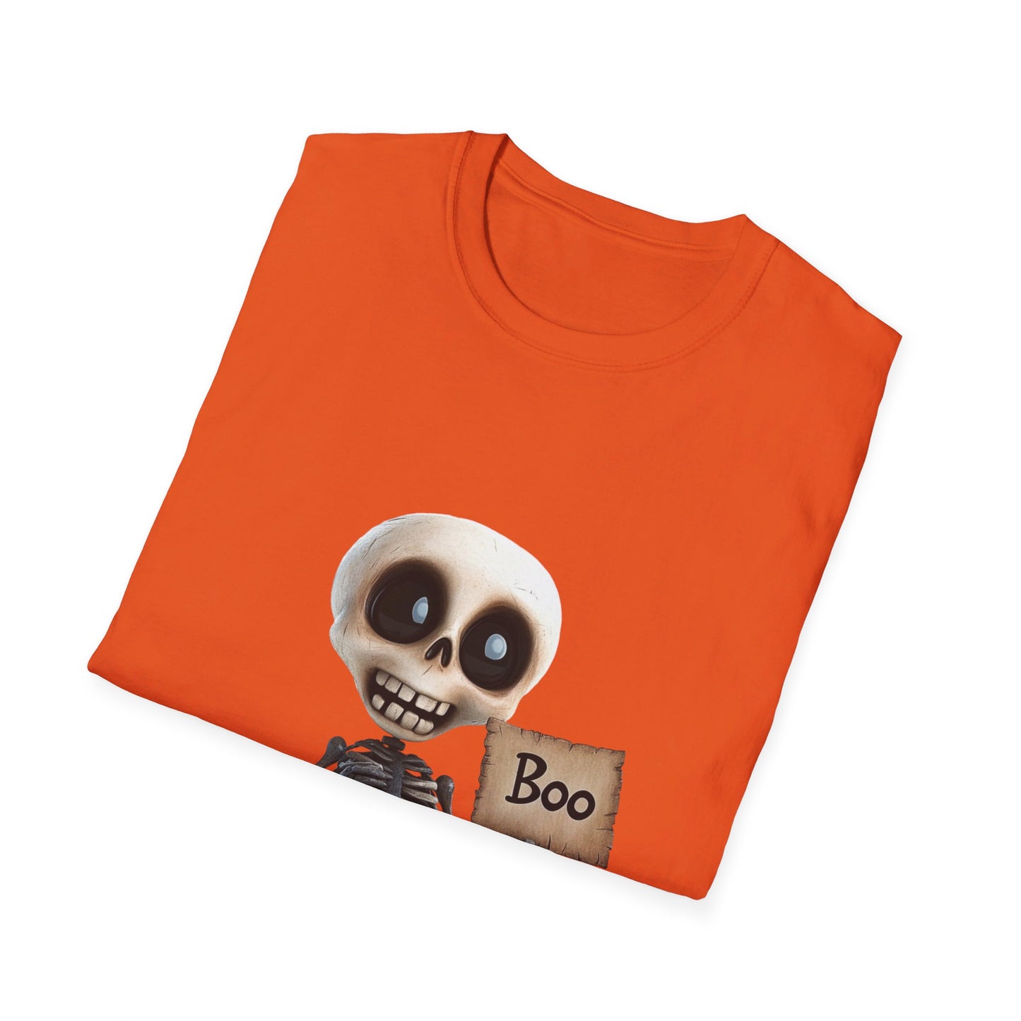 Skeleton Boo shirt -  Unisex Softstyle T-Shirt