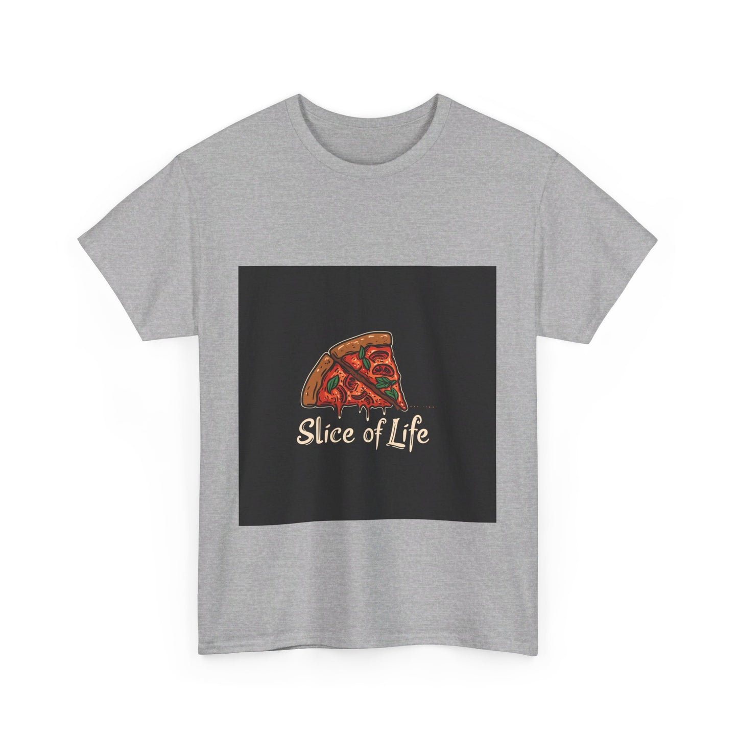 Slice of Life Pizza - Unisex Heavy Cotton Tee