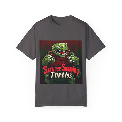 Shawnee Snapping Turtles - Unisex Garment-Dyed T-shirt