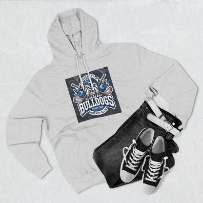 Three-Panel Fleece Hoodie - SudBury Blueberry Bulldogs