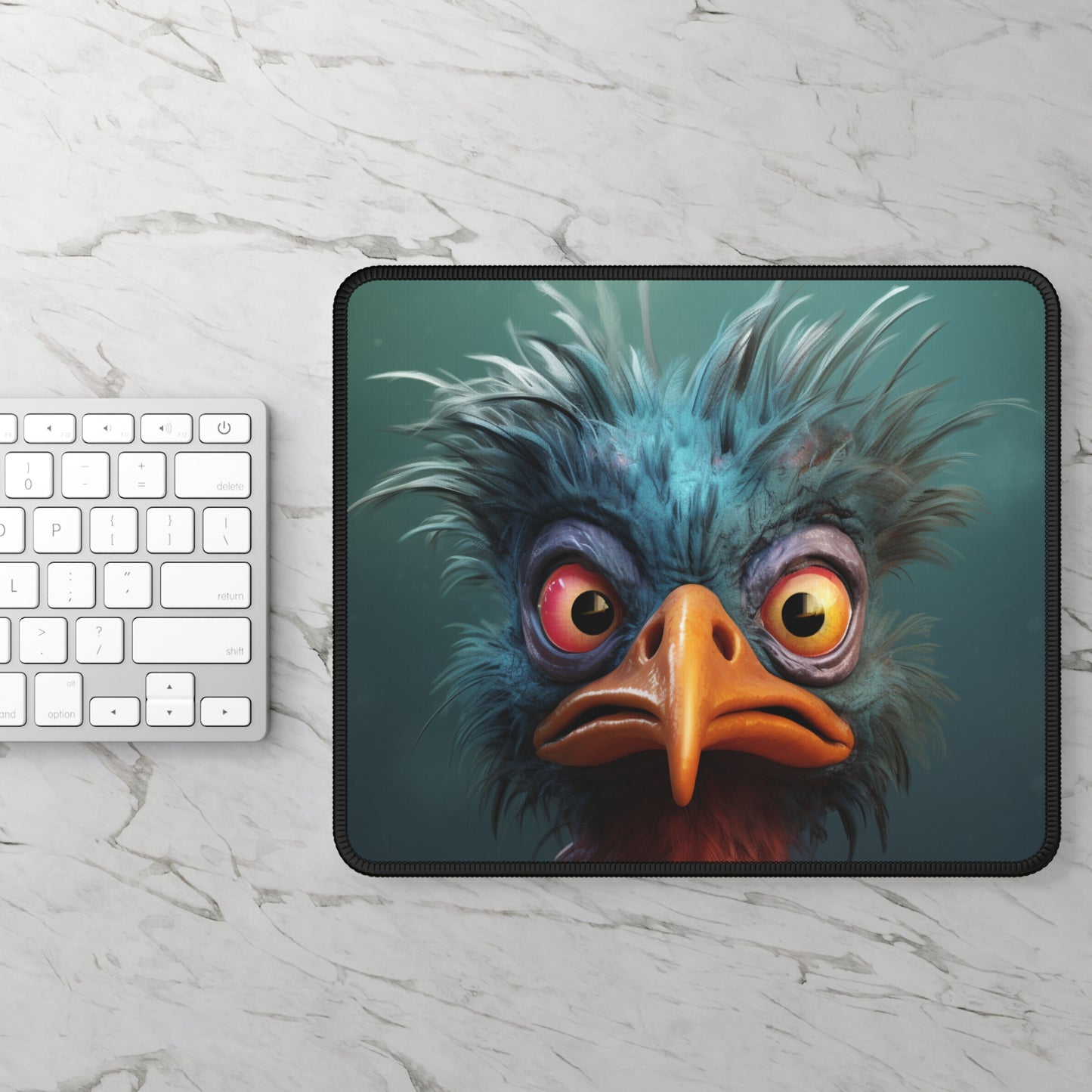 Disturbed Bird - Gaming Mouse Pad