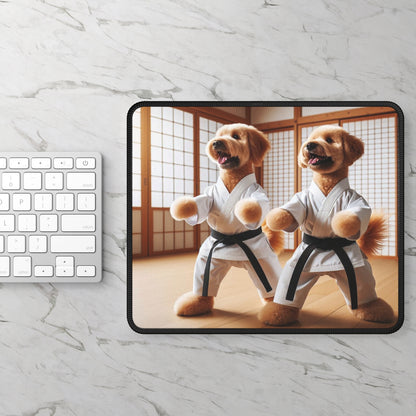 Karate pups - Gaming Mouse Pad