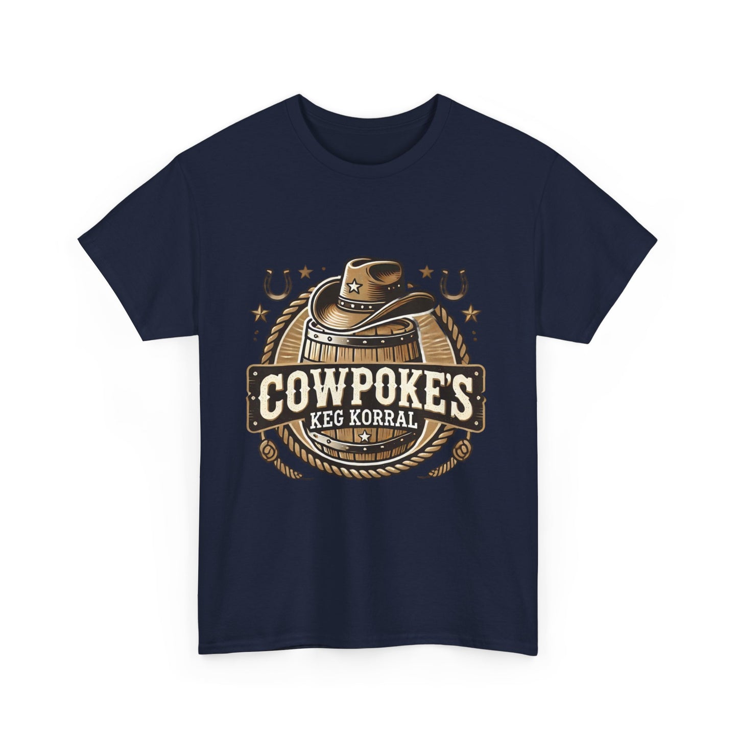 Cowpokes keg korral - Unisex Heavy Cotton Tee