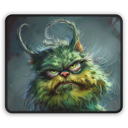 Grinch Cat - Gaming Mouse Pad