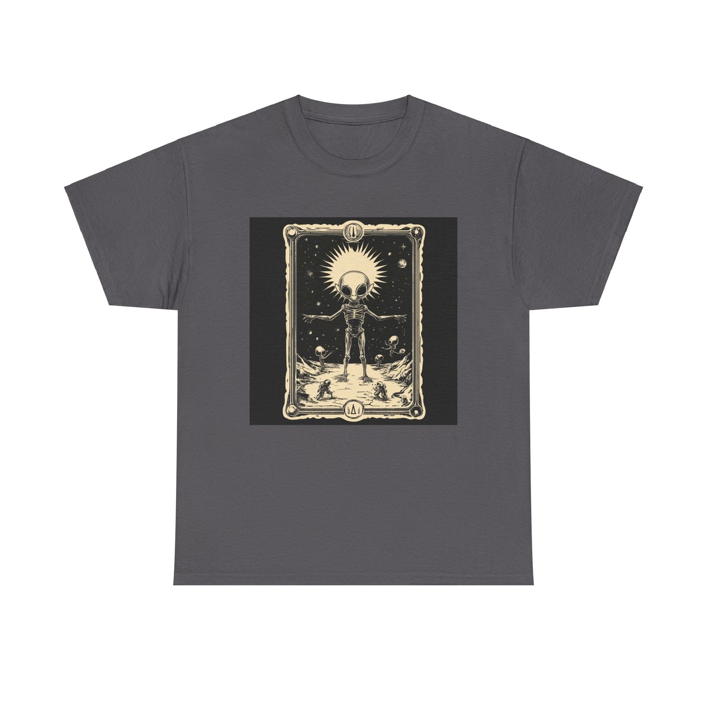 Alien Tarot - Unisex Heavy Cotton Tee