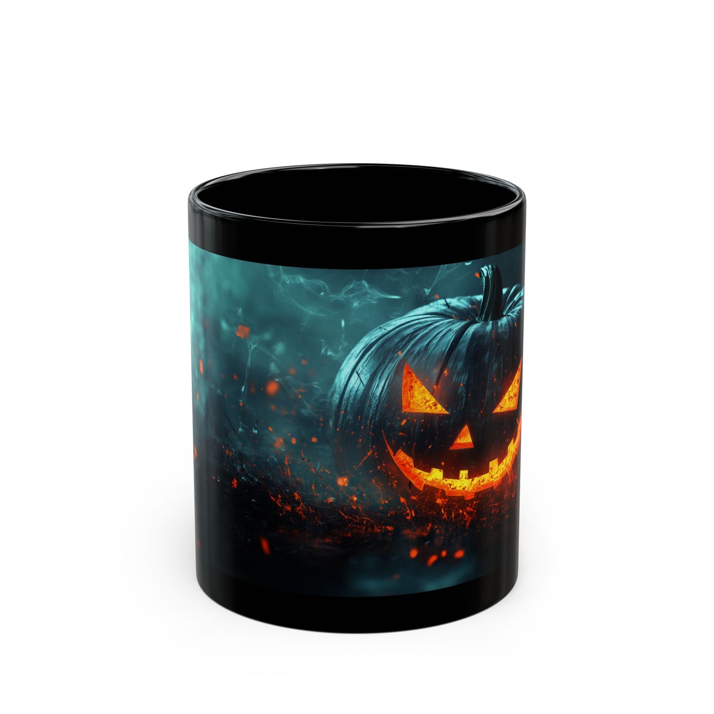 Evil Pumpkin - Black Mug (11oz, 15oz)