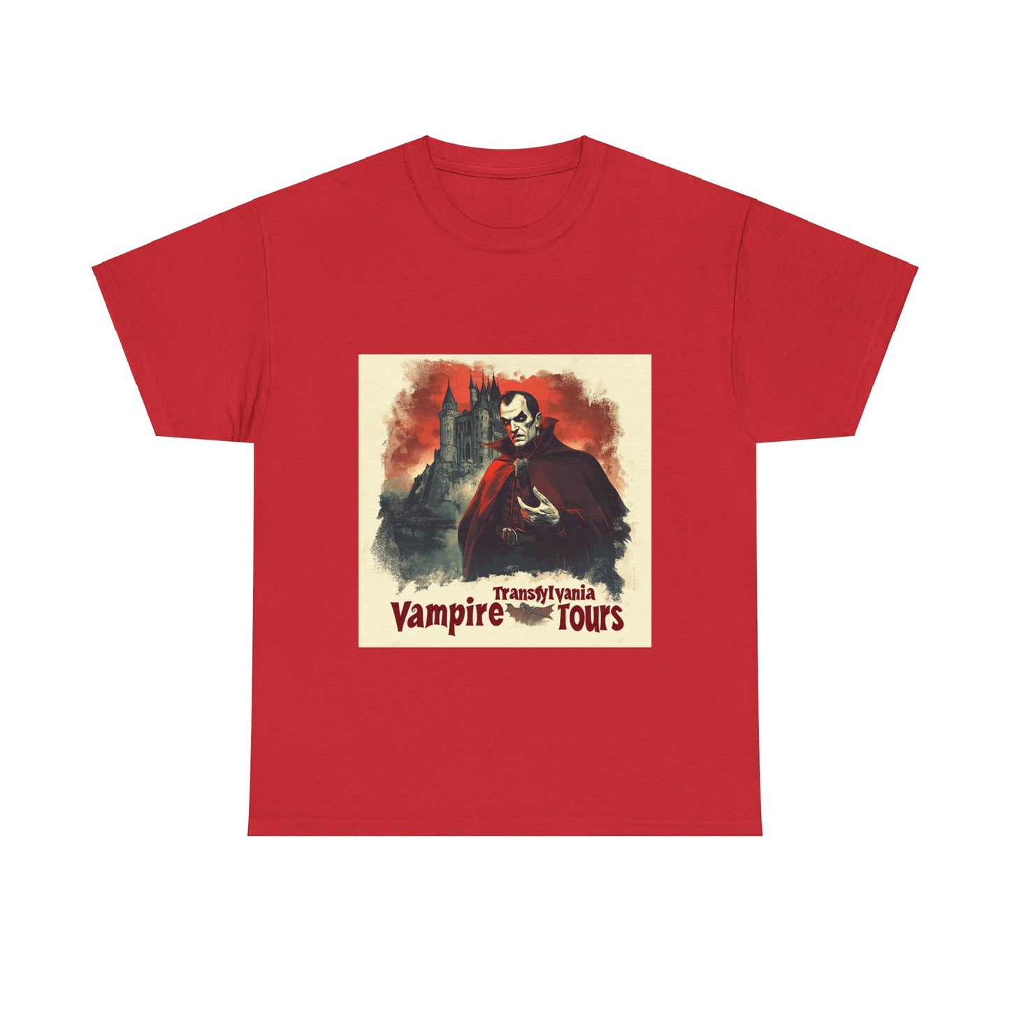 Transylvania Vampire Tours - Unisex Heavy Cotton Tee