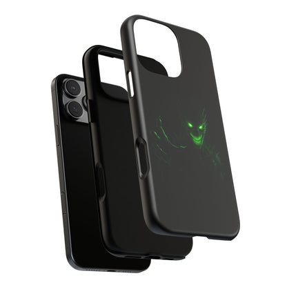 Phone Case - Spooky Green Glow Devil