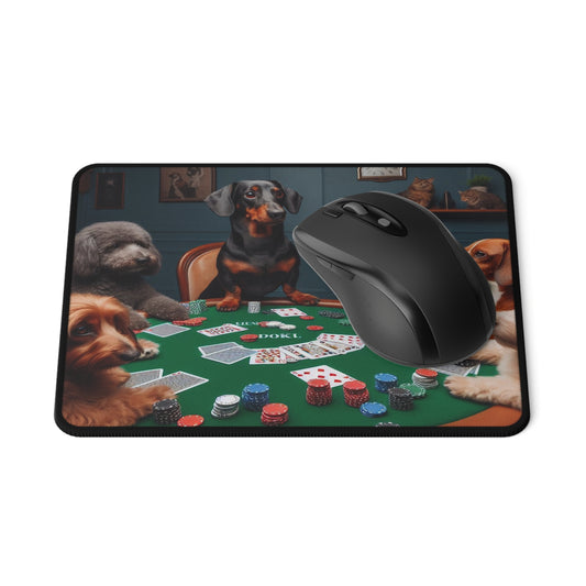 Dog Poker - Non-Slip Gaming Mouse Pad