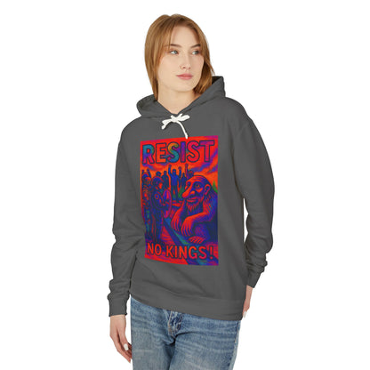 Seattle Troll Lightweight Hoodie - Resist No Kings Design