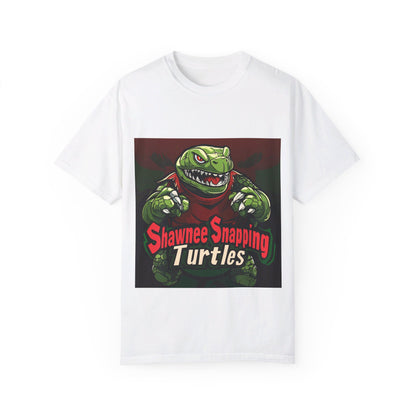 Shawnee Snapping Turtles - Unisex Garment-Dyed T-shirt