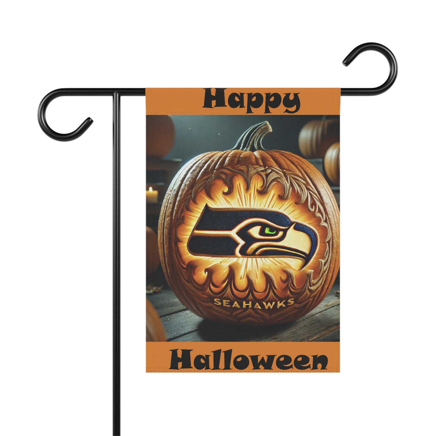 Seahawks Halloween - Garden & House Banner