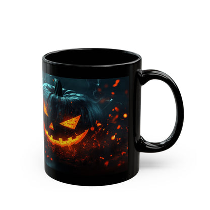 Evil Pumpkin - Black Mug (11oz, 15oz)