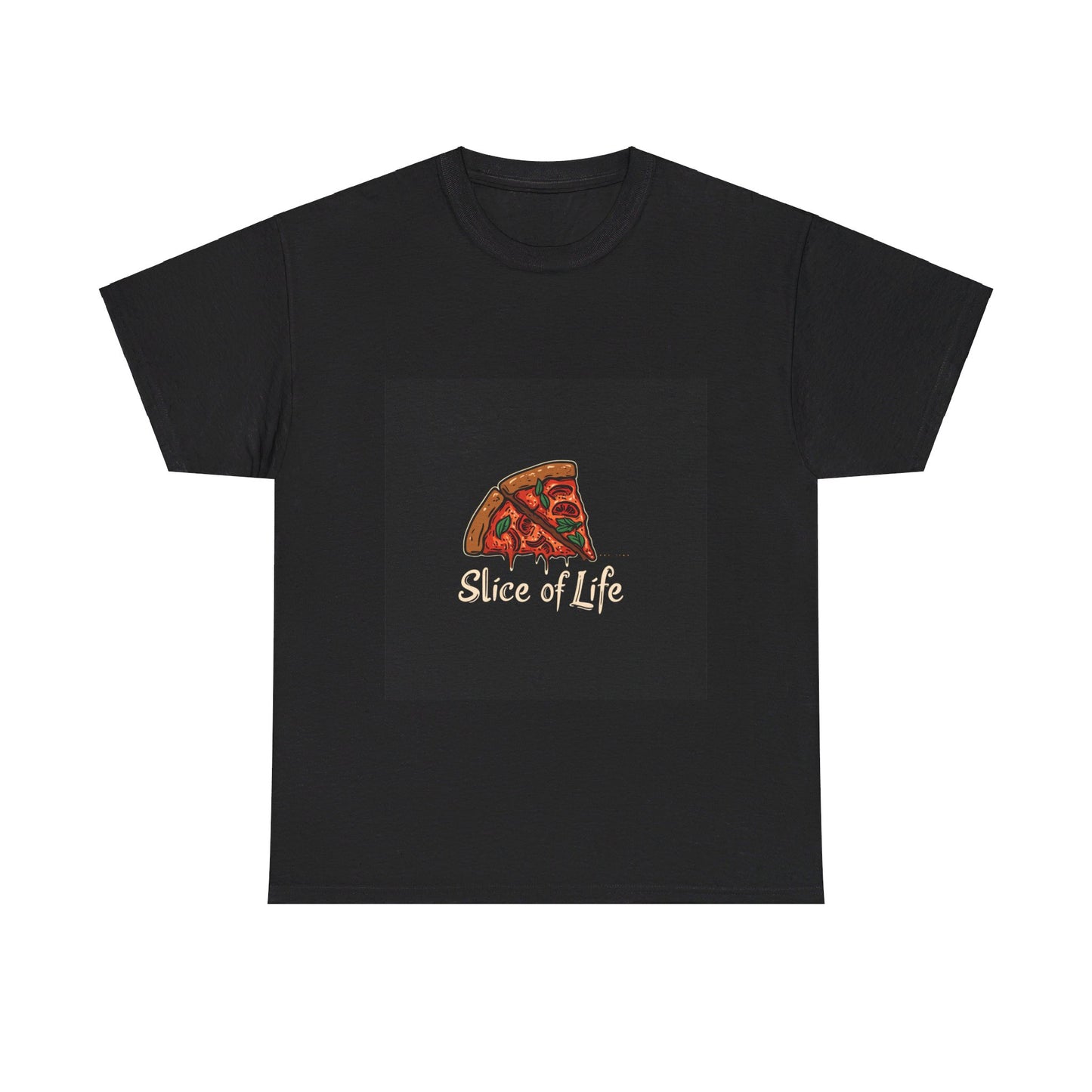 Slice of Life Pizza - Unisex Heavy Cotton Tee