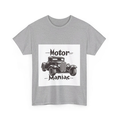 Motor Maniac - Unisex Heavy Cotton Tee