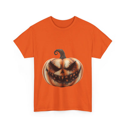 Jack-o-Lantern Halloween toned scary - Unisex Heavy Cotton Tee