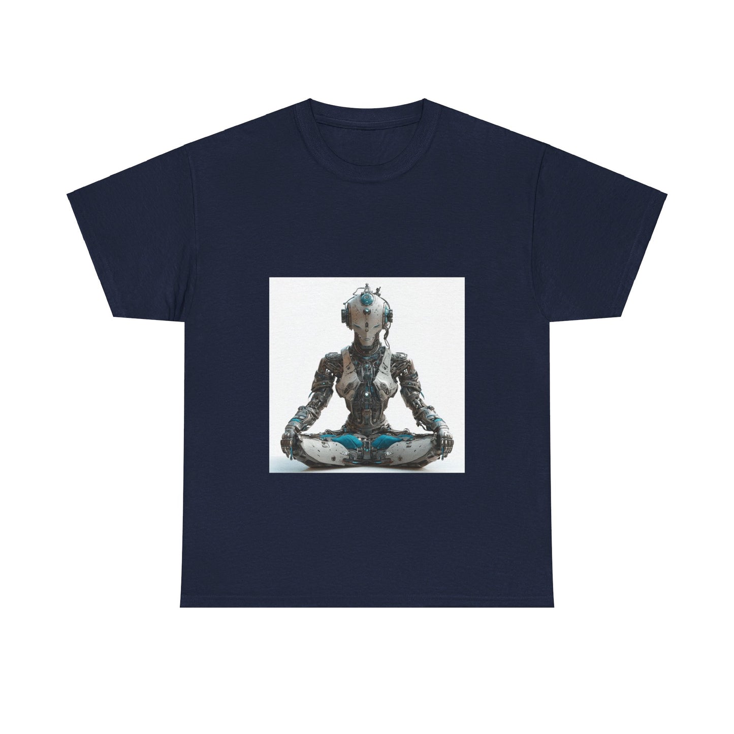 Meditation Bot - Unisex Heavy Cotton Tee