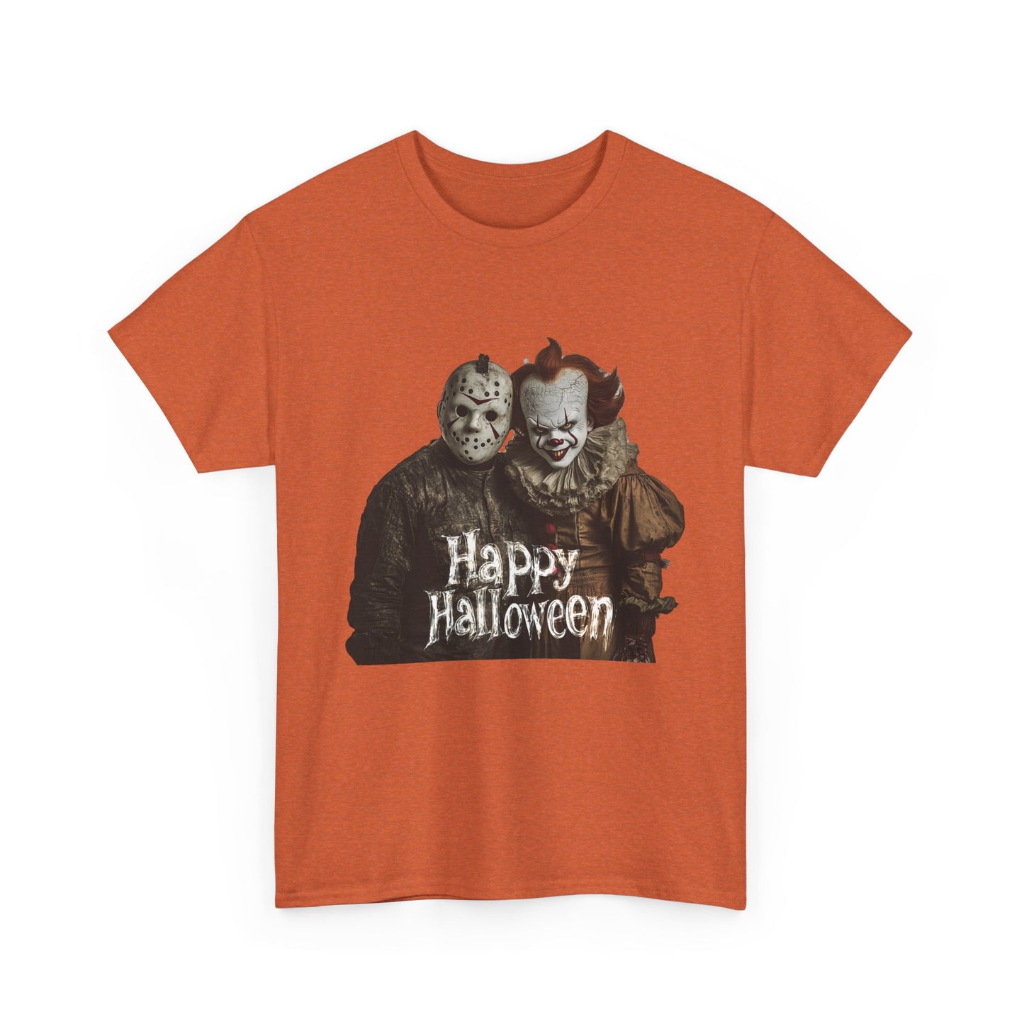 Horror Happy Halloween - Unisex Heavy Cotton Tee