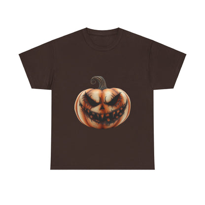Jack-o-Lantern Halloween toned scary - Unisex Heavy Cotton Tee