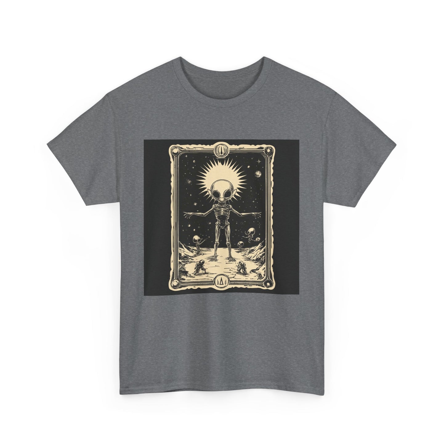 Alien Tarot - Unisex Heavy Cotton Tee