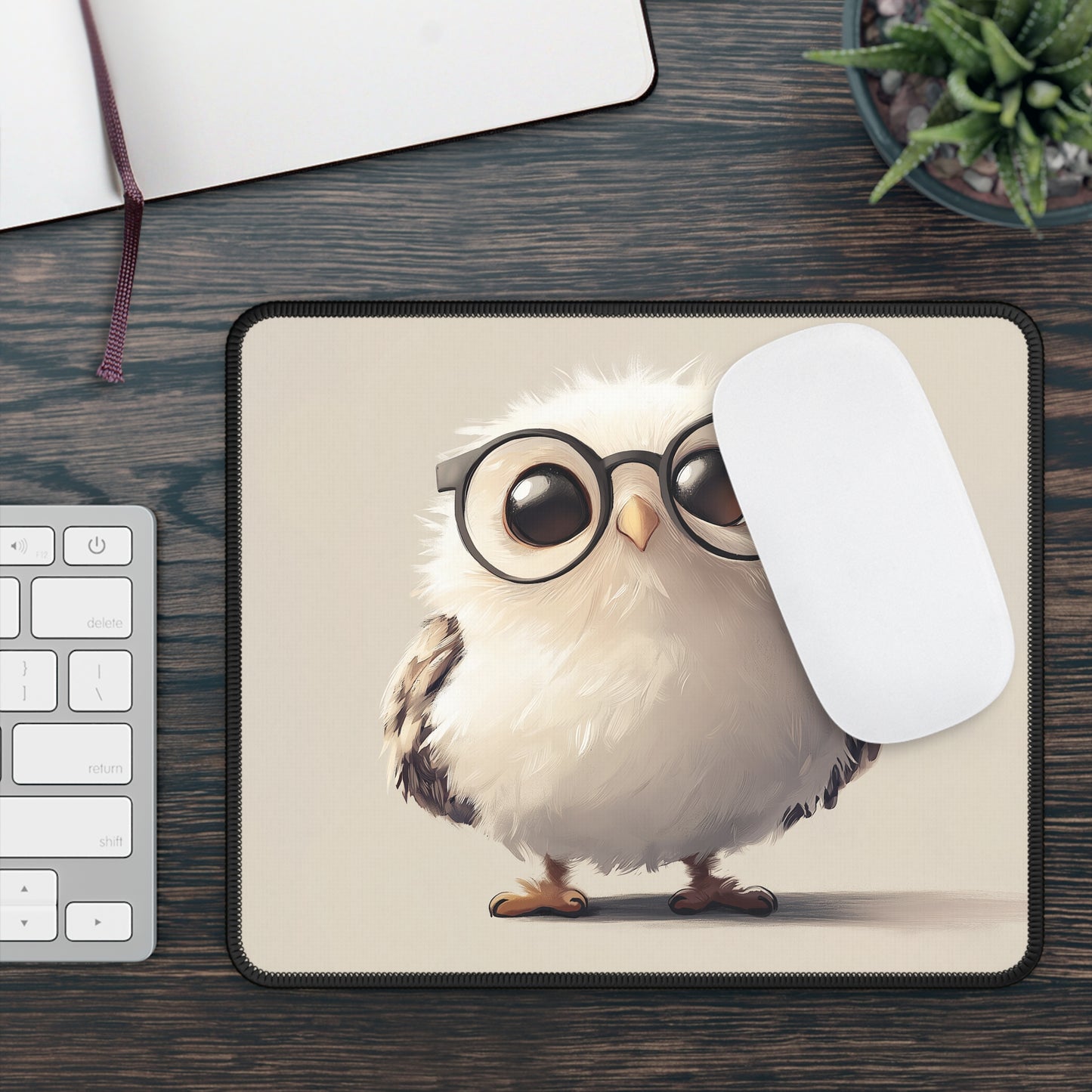 Cute Owl - Gaming Mouse Pad