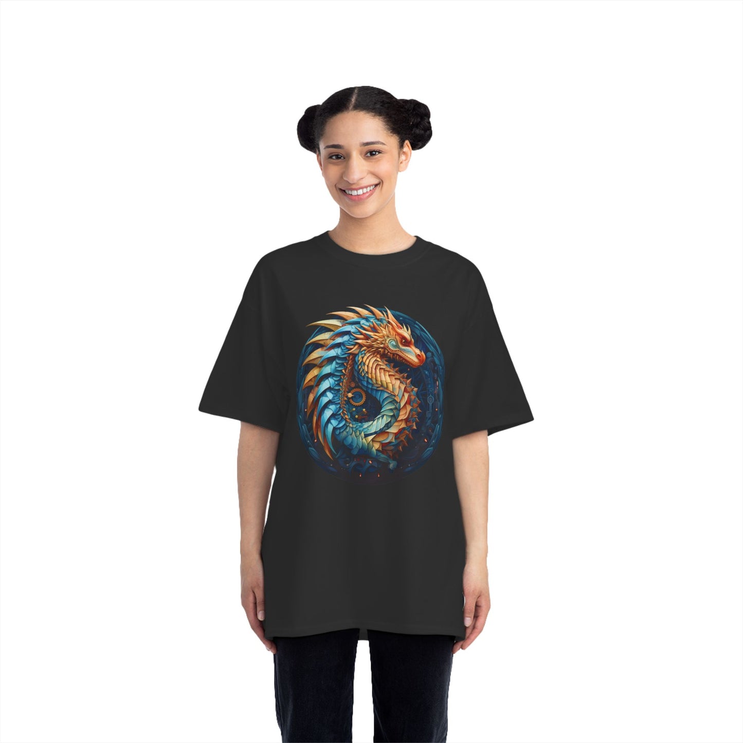 Spiral Dragon - Beefy-T®  Short-Sleeve T-Shirt