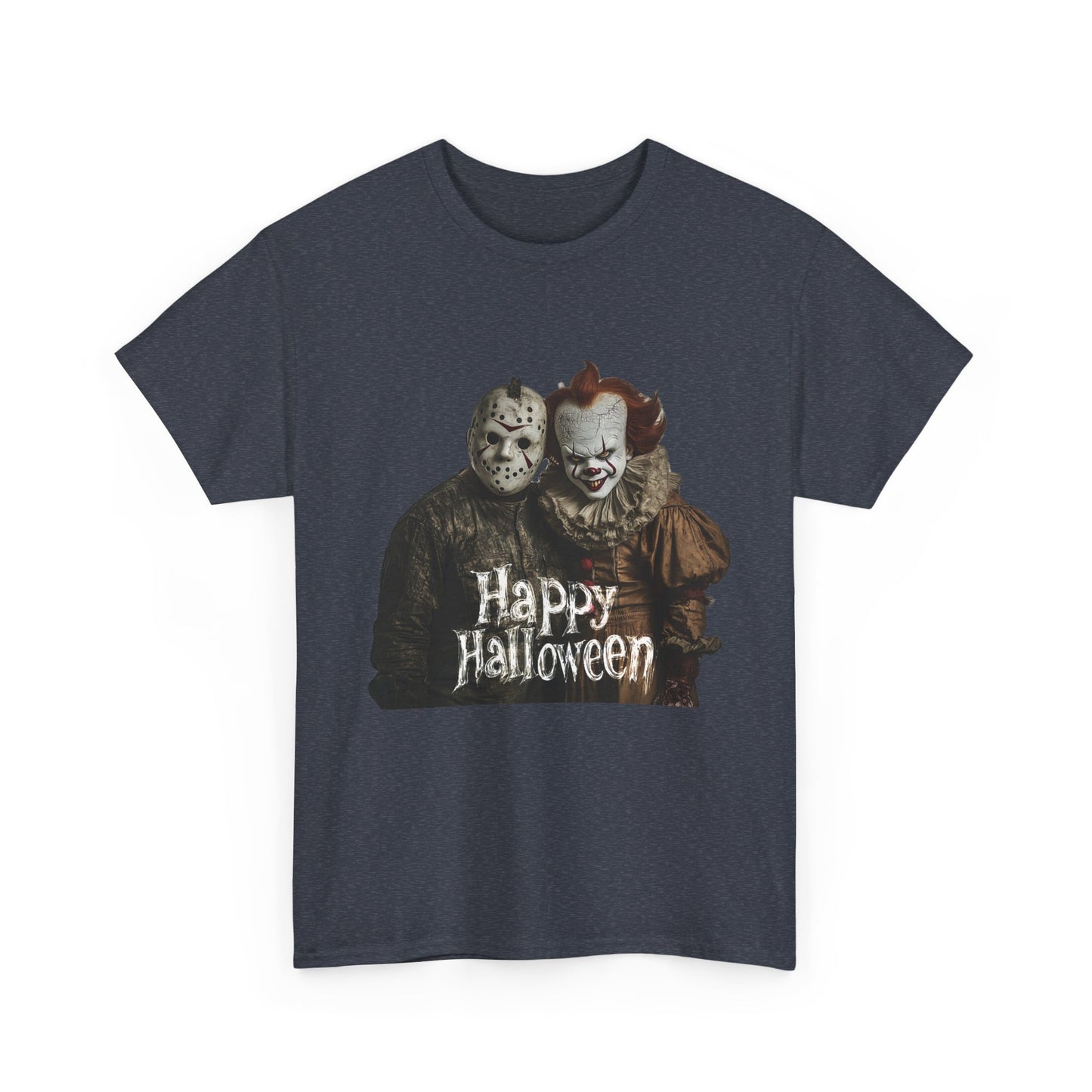 Horror Happy Halloween - Unisex Heavy Cotton Tee