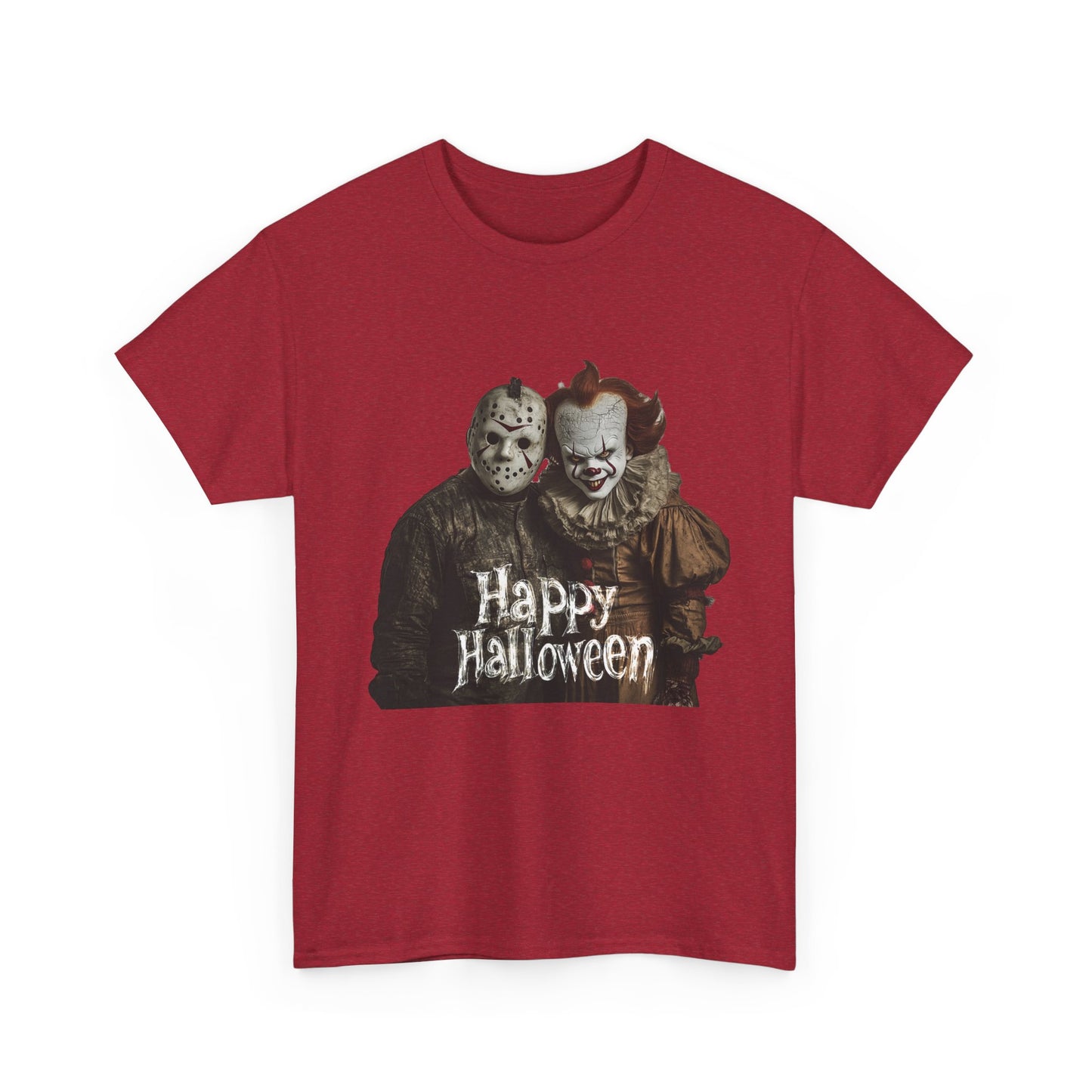 Horror Happy Halloween - Unisex Heavy Cotton Tee