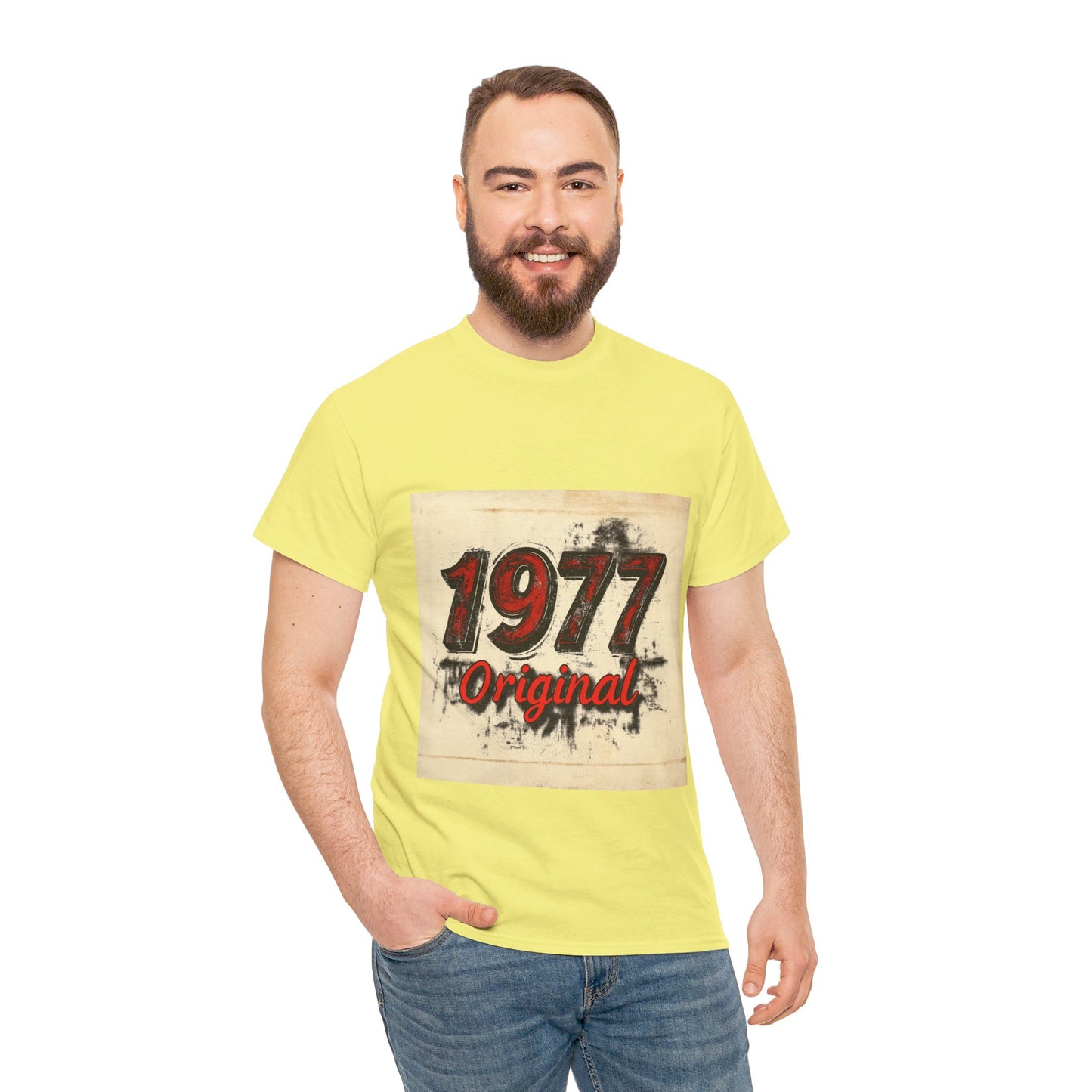 1977 Original - Unisex Heavy Cotton Tee