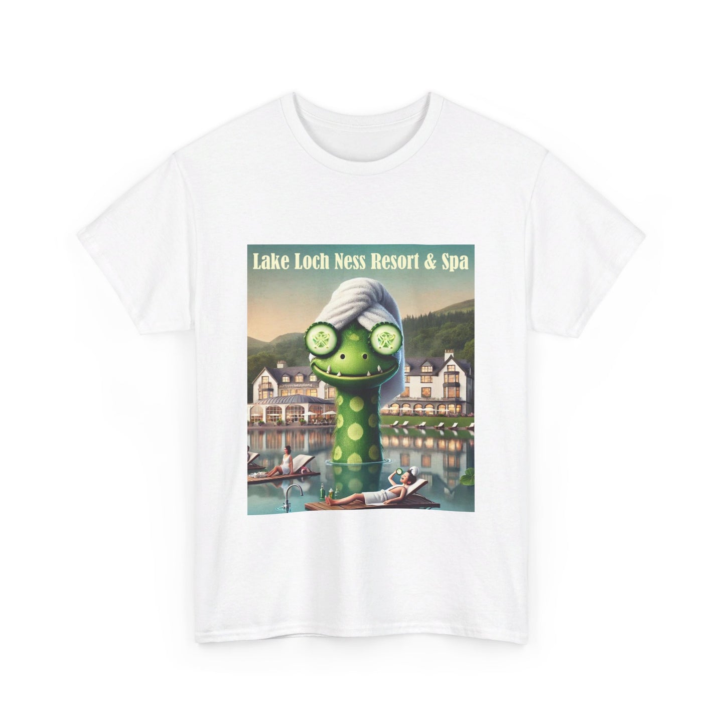 Lake Loch Ness Resort & Spa - Unisex Heavy Cotton Tee