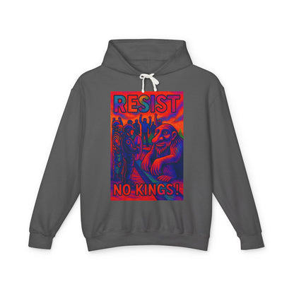 Seattle Troll Lightweight Hoodie - Resist No Kings Design
