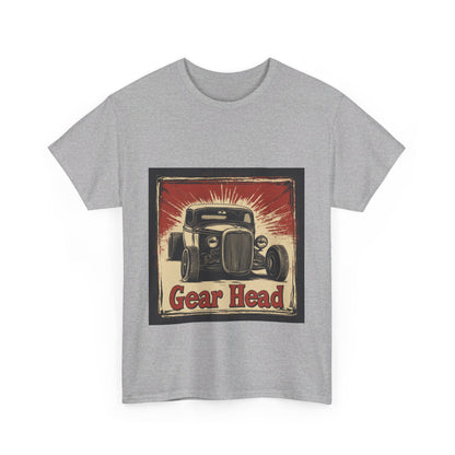 Gear Head - Unisex Heavy Cotton Tee