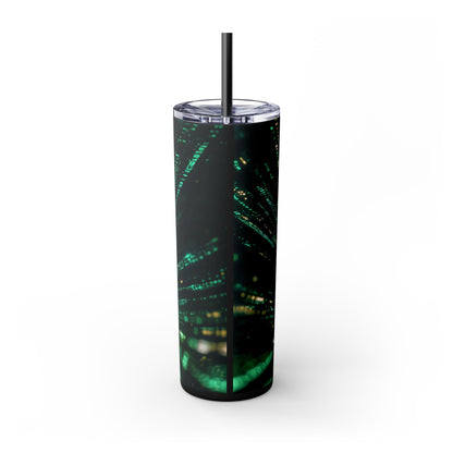 The Matrix - Skinny Tumbler with Straw, 20oz