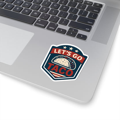 Funny Taco Kiss-Cut Stickers
