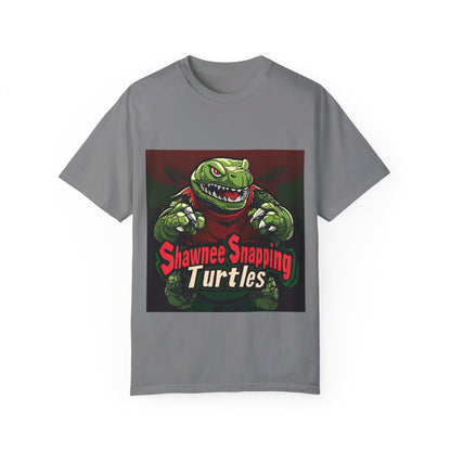 Shawnee Snapping Turtles - Unisex Garment-Dyed T-shirt