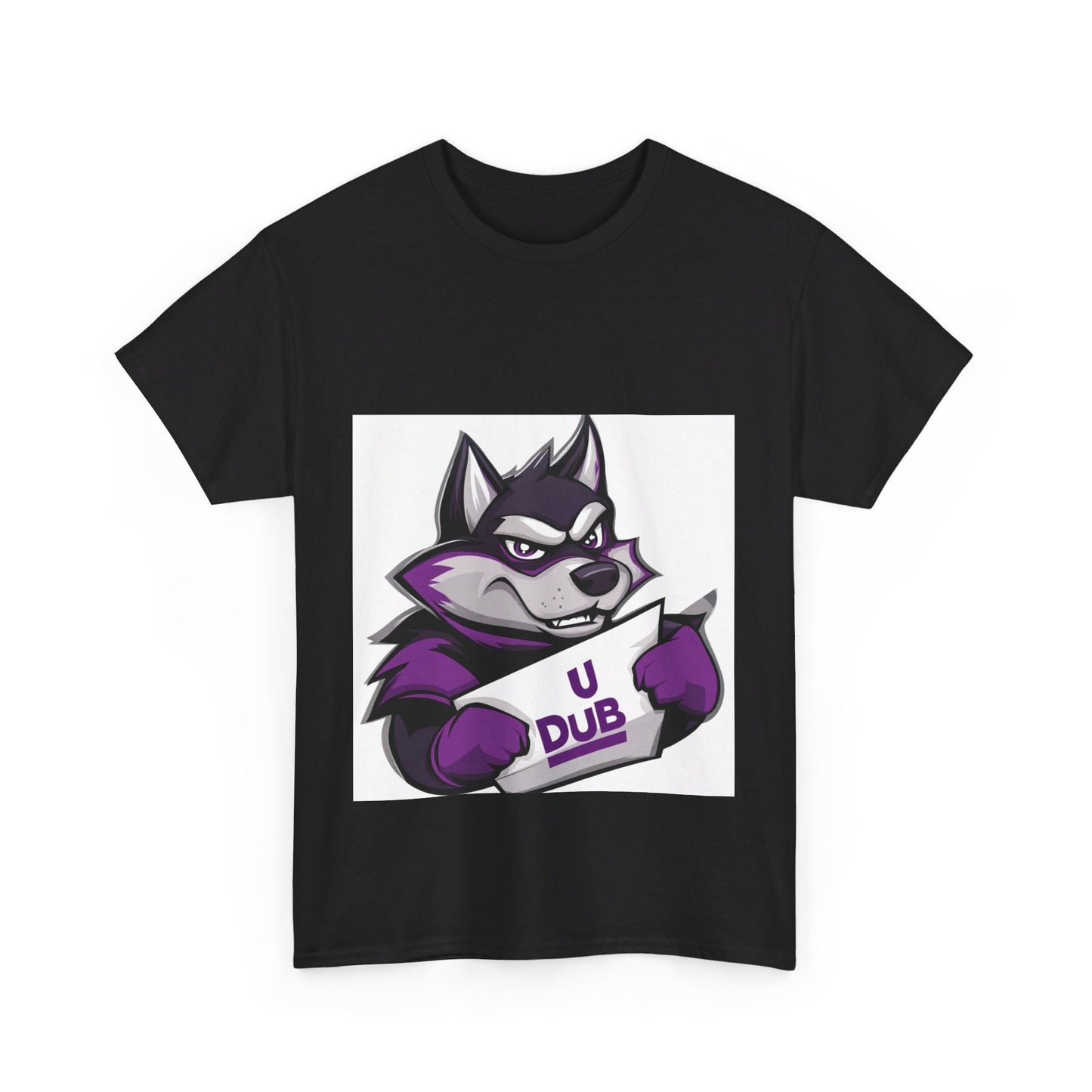 U-Dub Washington Huskies- Unisex Heavy Cotton Tee