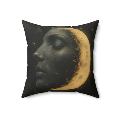 Copy of Moon Beauty - Spun Polyester Square Pillow