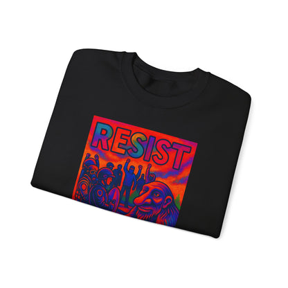 Resist No Kings Seattle Troll Unisex Sweatshirt - Bold Statement Apparel, Cozy