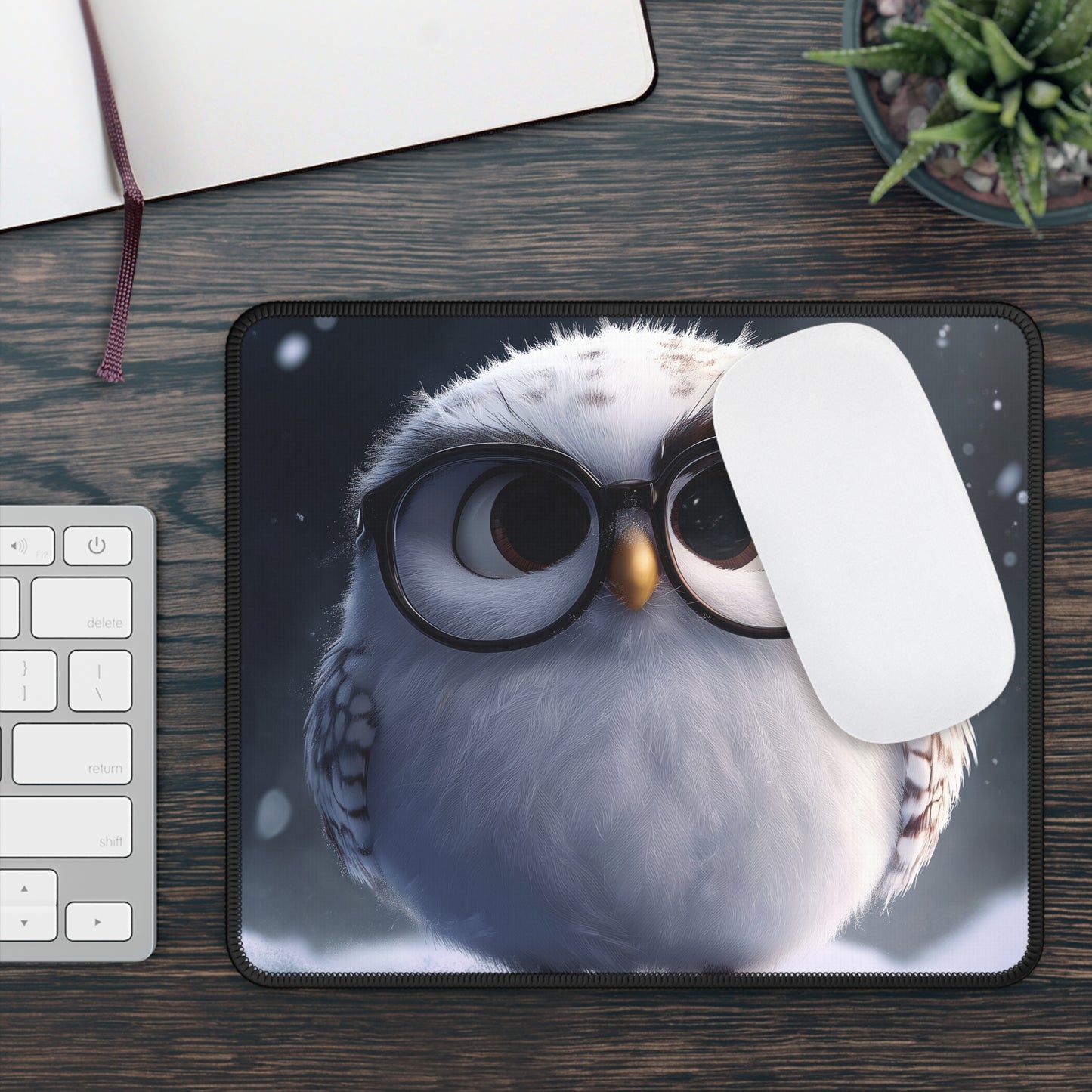 Cute Owl - Gaming Mouse Pad