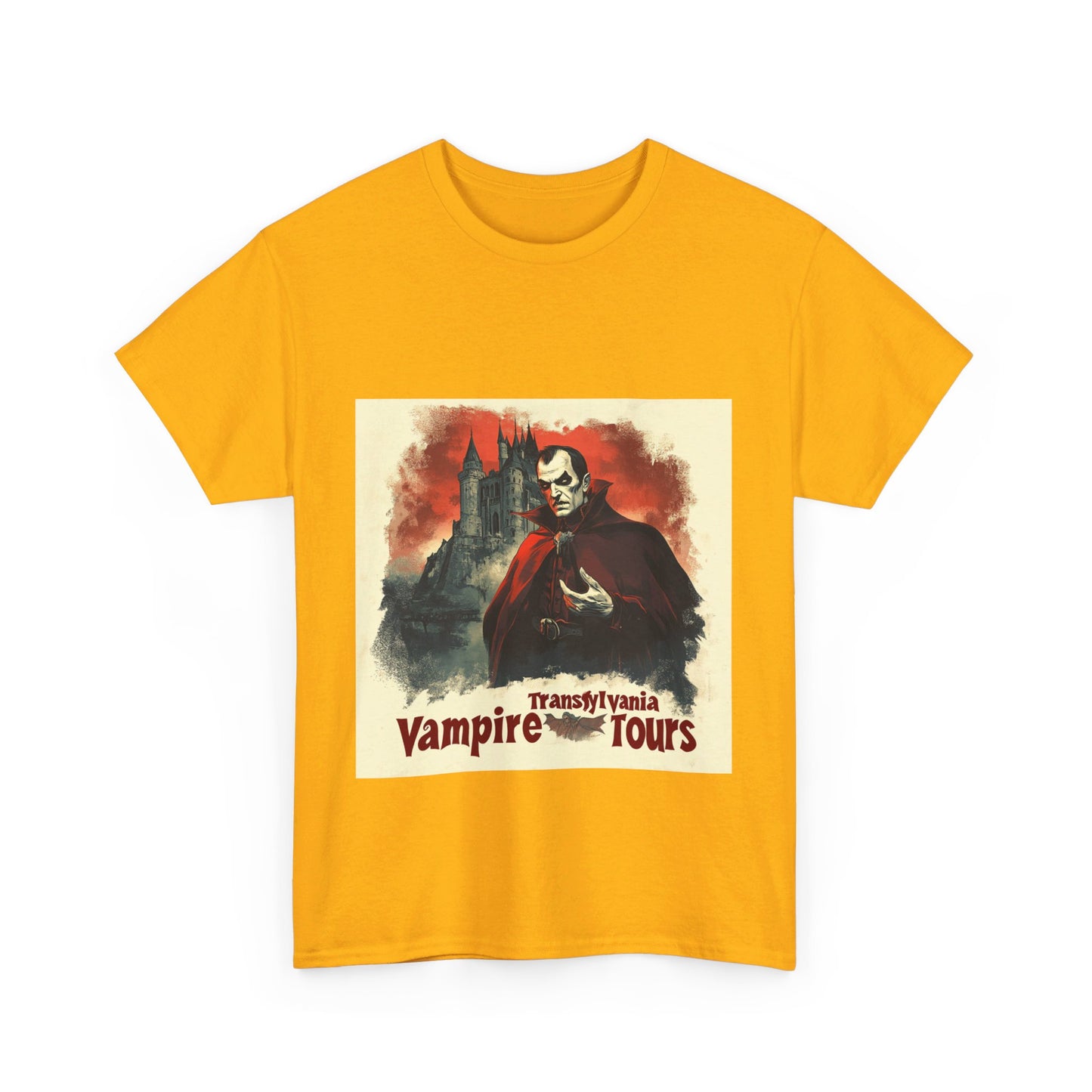 Transylvania Vampire Tours - Unisex Heavy Cotton Tee