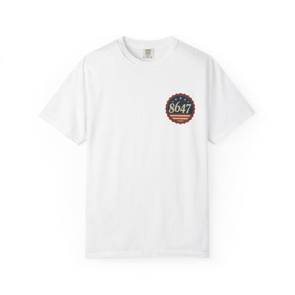 8647 DJT He's Gotta Go Unisex Garment-Dyed Tee