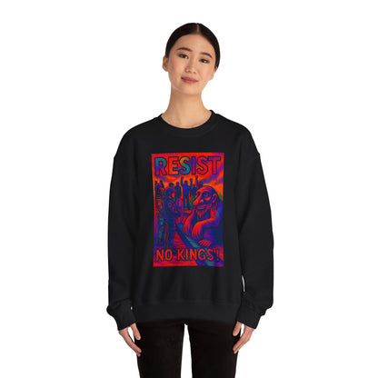 Resist No Kings Seattle Troll Unisex Sweatshirt - Bold Statement Apparel, Cozy