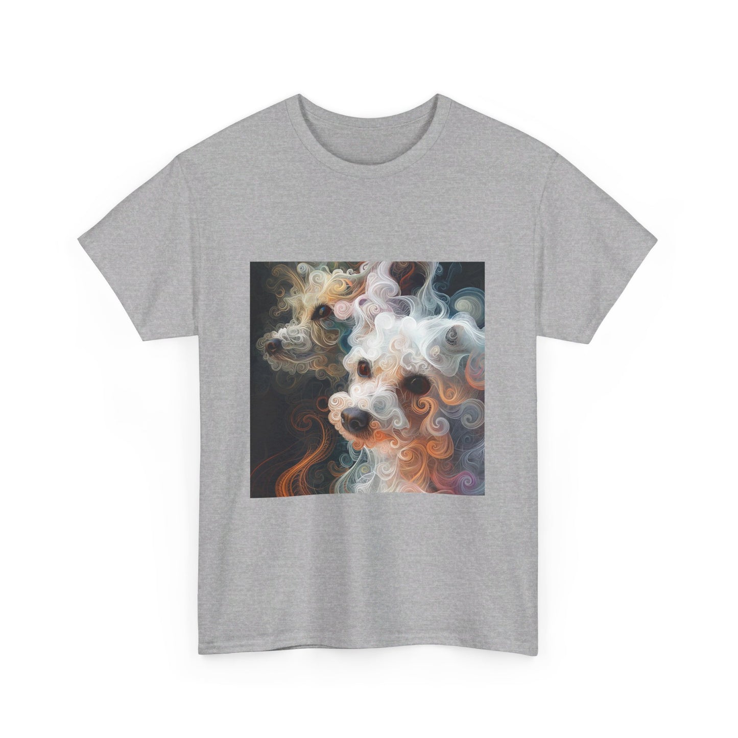 Fractal Puppies - Unisex Heavy Cotton Tee